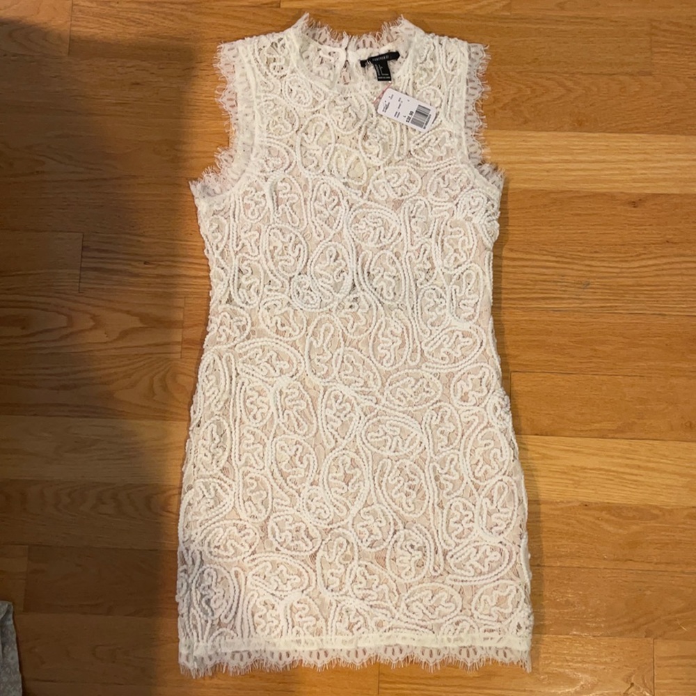 Forever 21 Cream dress